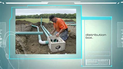 distribution box full of water|septic system d box diagram.